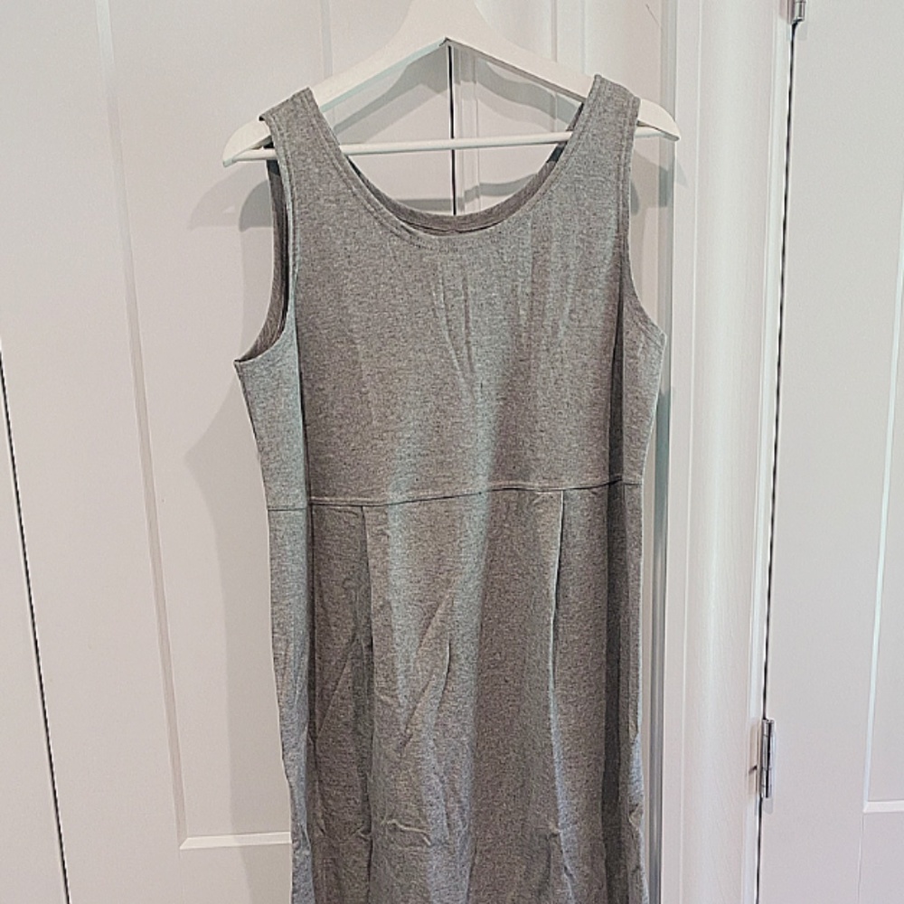 Garnet Hill Gray Size Small Maternity Dress
